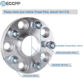 img 3 attached to Прокладки 5X114 3 ECCPP Центрирующие посадочные отверстия 60 1 мм