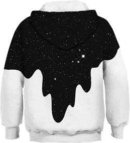 img 2 attached to 👕 HaniLav Kids' Graphic Sweatshirts: Pullover Hoodies for Boys with Fashionable Hoodies & Sweatshirts for Boys' Clothing