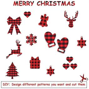 img 2 attached to Christmas Appliques Transfer Stickers Decoration