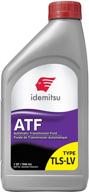 🔄 1 quart of idemitsu atf type tls-lv (ws) automatic transmission fluid for toyota, lexus, and scion vehicles logo