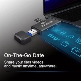 img 2 attached to 📸 COCOCKA USB 3.0 SD Card Reader - Type C Memory Card Reader with OTG Adapter for Windows Linux PC Laptop - Compatible with SDXC SDHC TF RS-MMC Micro SD Cards