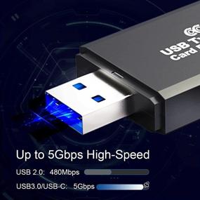 img 3 attached to 📸 COCOCKA USB 3.0 SD Card Reader - Type C Memory Card Reader with OTG Adapter for Windows Linux PC Laptop - Compatible with SDXC SDHC TF RS-MMC Micro SD Cards