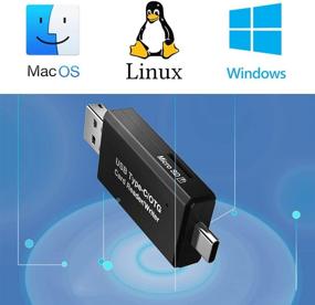 img 1 attached to 📸 COCOCKA USB 3.0 SD Card Reader - Type C Memory Card Reader with OTG Adapter for Windows Linux PC Laptop - Compatible with SDXC SDHC TF RS-MMC Micro SD Cards