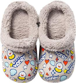 img 4 attached to CERYTHRINA Slippers Lightweight Non Slip Waterproof Boys' Shoes ~ Clogs & Mules