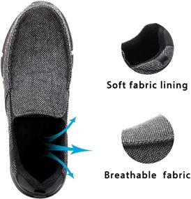 img 3 attached to 👞 ZHR Mens Slip Shoes: Ultra-Comfortable Men's Loafers & Slip-Ons