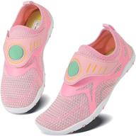 👟 cyaping lightweight girls' summer athletic swimming shoes logo