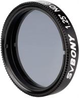 🌖 svbony sv139 telescope filter: moon filter 1.25" 25% transmission nd4 neutral density filter for telescope eyepiece - reduce moon surface brightness logo