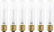 🔆 enhanced clarity and brightness: clear tubular incandescent medium lumens логотип