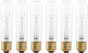 img 4 attached to 🔆 Enhanced Clarity and Brightness: Clear Tubular Incandescent Medium Lumens