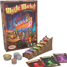 img 4 attached to ThinkFun Mystic Market Strategy Card Game - Exciting Fast Paced Game for Families and Gamers