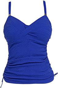 img 1 attached to 👙 Ottawa Aquamarine Tankini with Underwire - Women's Swimwear and Cover Ups by Fantasie