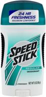 🧴 pack of 3 speed stick regular deodorant - 3 oz (3-pack) logo