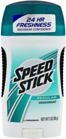 img 1 attached to 🧴 Pack of 3 Speed Stick Regular Deodorant - 3 oz (3-Pack)