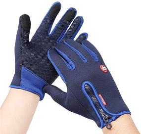 img 2 attached to 🧤 Ultimate Protection: Waterproof Windproof Fingers Outdoor Black XL