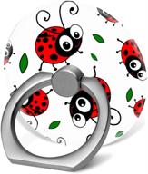 degree finger smartphone cute ladybugs pattern logo