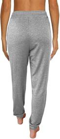 img 2 attached to 👖 Stylish and Comfortable AUTOMET Baggy Sweatpants for Women with Pockets - Ideal for Lounge, Pajamas, Yoga, and Workout