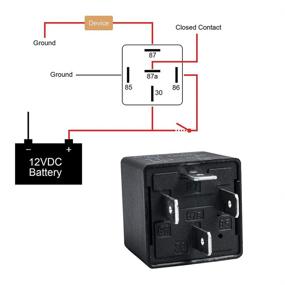 img 3 attached to YiePhiot Pack Relay Model JD2912 1H 12VDC