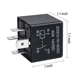 img 1 attached to YiePhiot Pack Relay Model JD2912 1H 12VDC