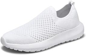 img 4 attached to 👟 TIOSEBON Women's Lightweight Slip On Casual Walking Shoes: Perfect Travel Sneakers