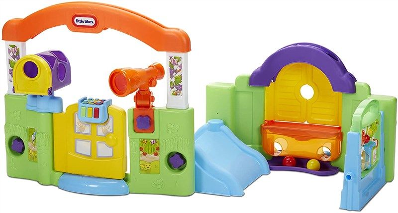 little tikes activity garden playset 로고