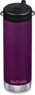 🔍 optimized for seo: klean kanteen tkwide 16oz - purple potion with twist cap logo