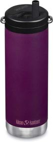 img 2 attached to 🔍 Optimized for SEO: Klean Kanteen TKWide 16oz - Purple Potion with Twist Cap