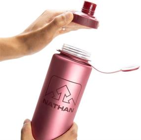 img 2 attached to 💧 Nathan LittleShot 24oz/750ml BPA-Free Water Bottle: Narrow & Wide Mouth Options