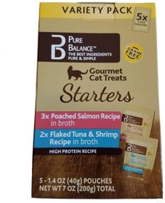 img 2 attached to 🐱 Optimized Pure Balance Gourmet Cat Treats Assortment - Poached Salmon, Flaked Tuna, and Shrimp Recipe