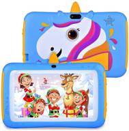 📱 advanced 7 inch android 9.0 kids tablet with wifi, gms certified, 2gb ram & 16gb storage - parental control, 40+ pre-installed apps included! logo
