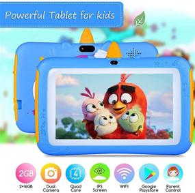 img 3 attached to 📱 Продвинутый 7-дюймовый планшет на Android 9.0 для детей с Wi-Fi, сертифицированным GMS, 2 ГБ ОЗУ и 16 ГБ памяти - родительский контроль, более 40 предустановленных приложений включены!