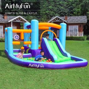 img 2 attached to 🏰 Inflatable Bouncer Patches for AirMyFun Toddler Playground