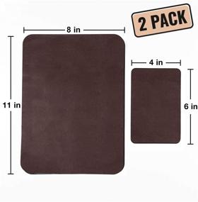 img 3 attached to 🛠️ Versatile Brown Leather Repair Kit: Couches, Car Seats, Upholstery Repair, and More