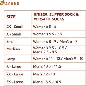 img 2 attached to Acorn Unisex Versafit Fleece 🧦 Socks - Warm, Breathable, Moisture-Wicking, Mid-Calf Length