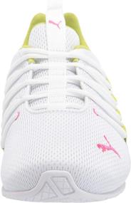 img 3 attached to 👟 White Pink PUMA Axelion Women's Sneaker: Men's Athletic Shoes