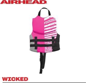 img 1 attached to 👕 Neolite Flex Life Vest - Airhead WICKED Kwik-Dry, Enhanced for Quick Drying