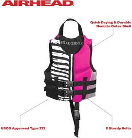 img 2 attached to 👕 Neolite Flex Life Vest - Airhead WICKED Kwik-Dry, Enhanced for Quick Drying