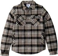 obermeyer avery flannel jacket little logo