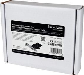 img 1 attached to Enhance Network Performance with StarTech.com PCI Express Gigabit Ethernet Fiber Network Card w/Open SFP