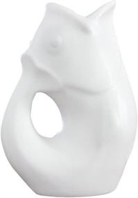 img 1 attached to Gurgle Pot COMINHKPR02684 White: Stylish and Fun Water Pitcher for All Occasions