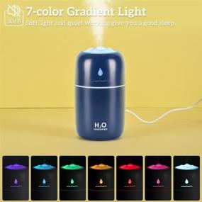 img 2 attached to Mountain Humidifier Desktop Bedroom Auto Off