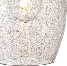 img 2 attached to 💡 Stylish Westinghouse Lighting 6105700: Brushed Nickel Mini Pendant with Clear Crackle Glass for Elegant Indoor Lighting