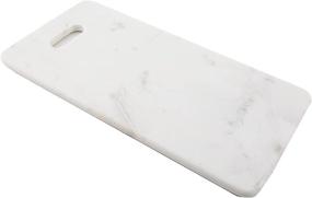 img 1 attached to Large Rectangle White Marble Handle