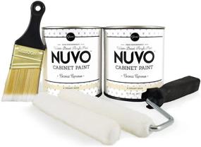 img 3 attached to 🏢 Transform Your Cabinets in Just One Day with Nuvo Coconut Espresso Cabinet Makeover Kit