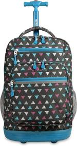 img 4 attached to World New York Backpack Houndstooth Backpacks for Laptop Backpacks