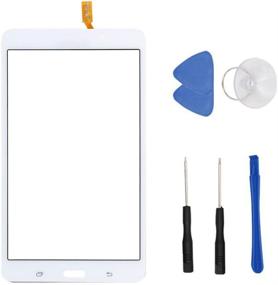 img 3 attached to High-Quality White Touch Screen Panel Digitizer Glass for Samsung Galaxy Tab 4 SM-T230 T230NU 7" Inch with Adhesive and Tool - Buy Now!