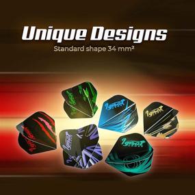 img 2 attached to Ignat Games 30Pcs Dart Flights