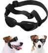 lewondr sunglasses protection adjustable waterproof dogs logo