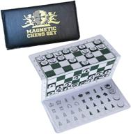 magnetic pocket ♟️ chess set by we games logo