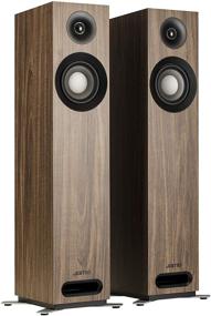 img 4 attached to 🎶 Jamo Studio Series S 805- Walnut Dual Tower Floorstanding Speakers - Pair