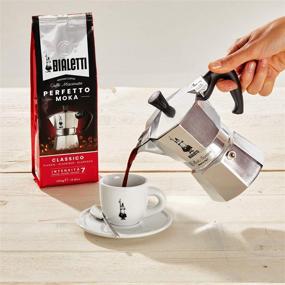 img 2 attached to Bialetti 1-Cup Moka Pot: Authentic Aluminum Silver Espresso Maker